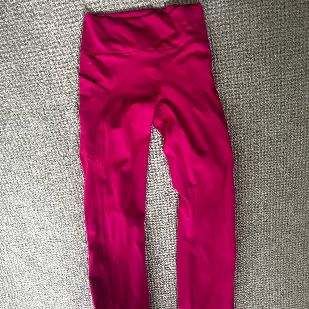 Hot pink Fabletics leggings